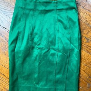 Green high waist skirt from h&m